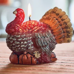 Turkey Tom Figural Candle