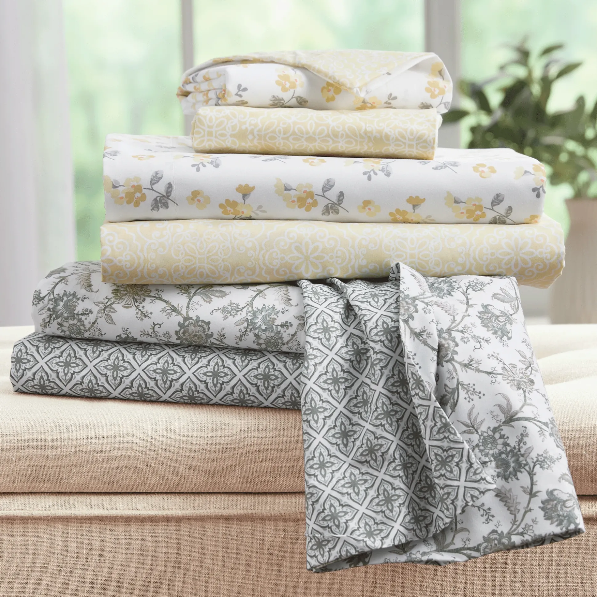Turnstyle Microfiber Sheet Set