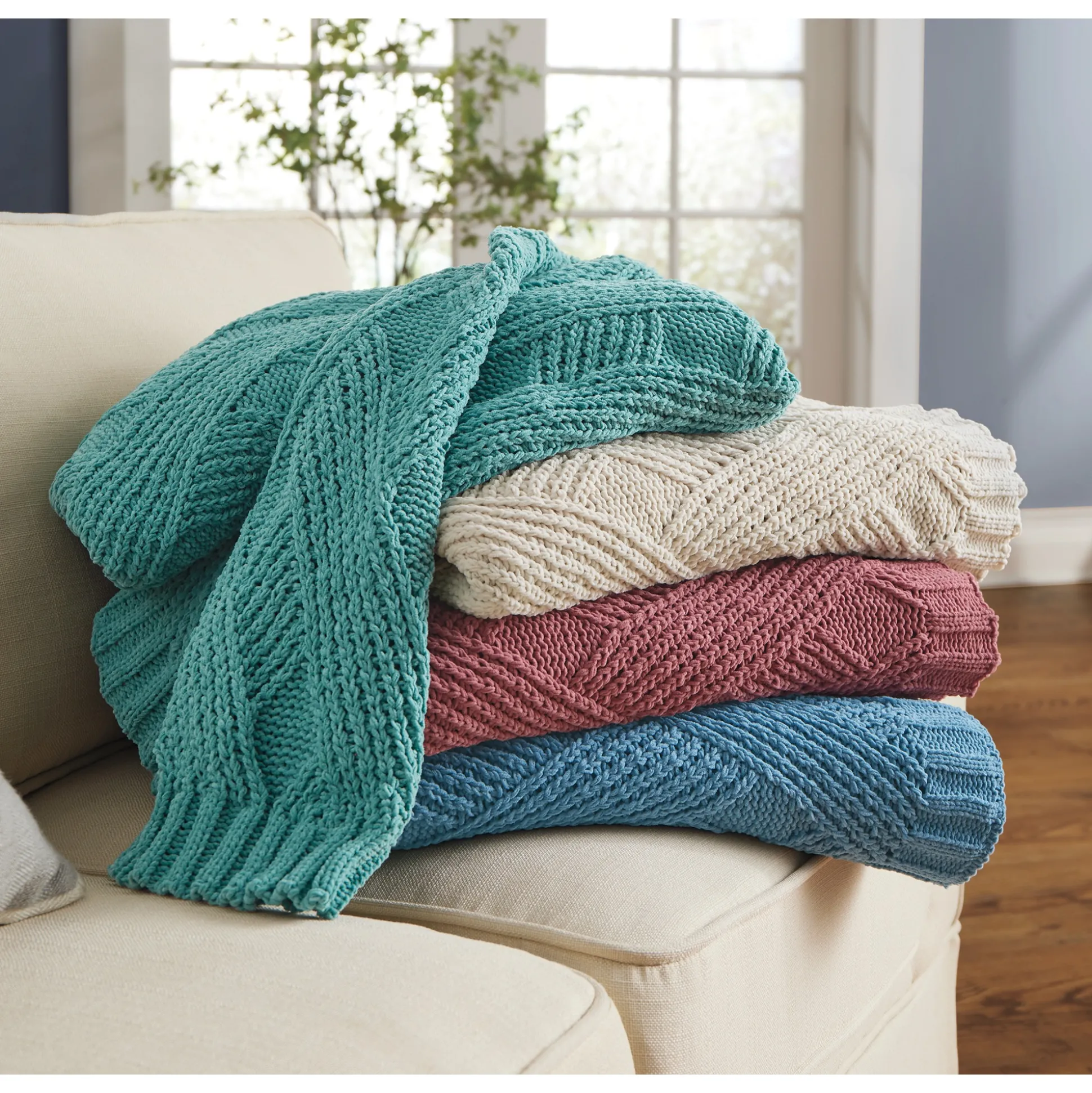 Ultra Soft Chenille Throw