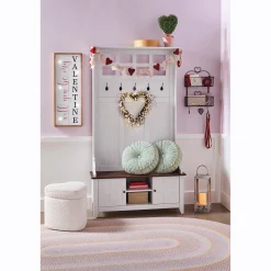 Valentine Hearts and Bows Novelty Garland