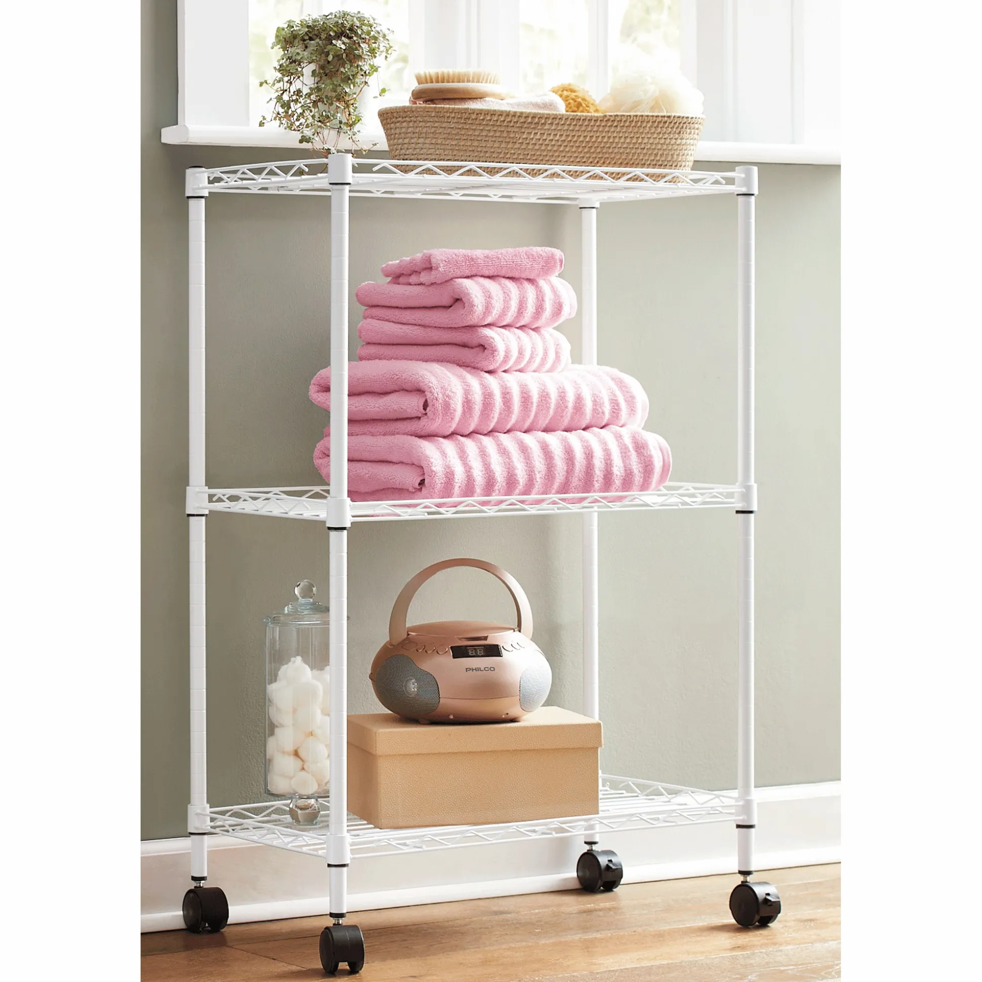 Verona Mobile Bath Cart