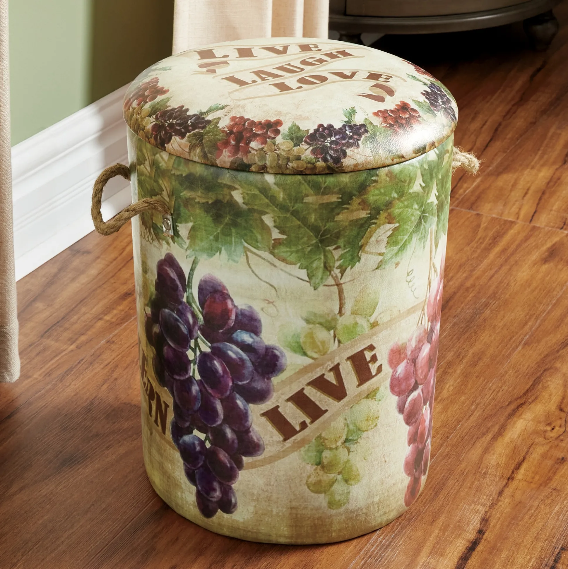 Vineyard Storage Stool