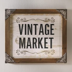 Vintage Market Wall Art