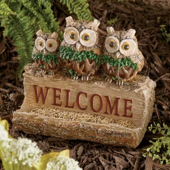 Welcome Owl Bird Feeder