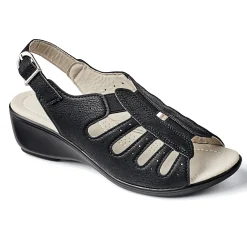 Women's Allison Wedge Sandal with Cushioned Insole