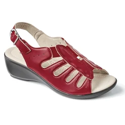 Women's Allison Wedge Sandal with Cushioned Insole