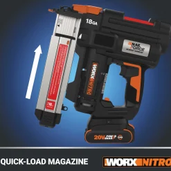Worx 20V Nitro Brad Nail Gun (Tool Only)