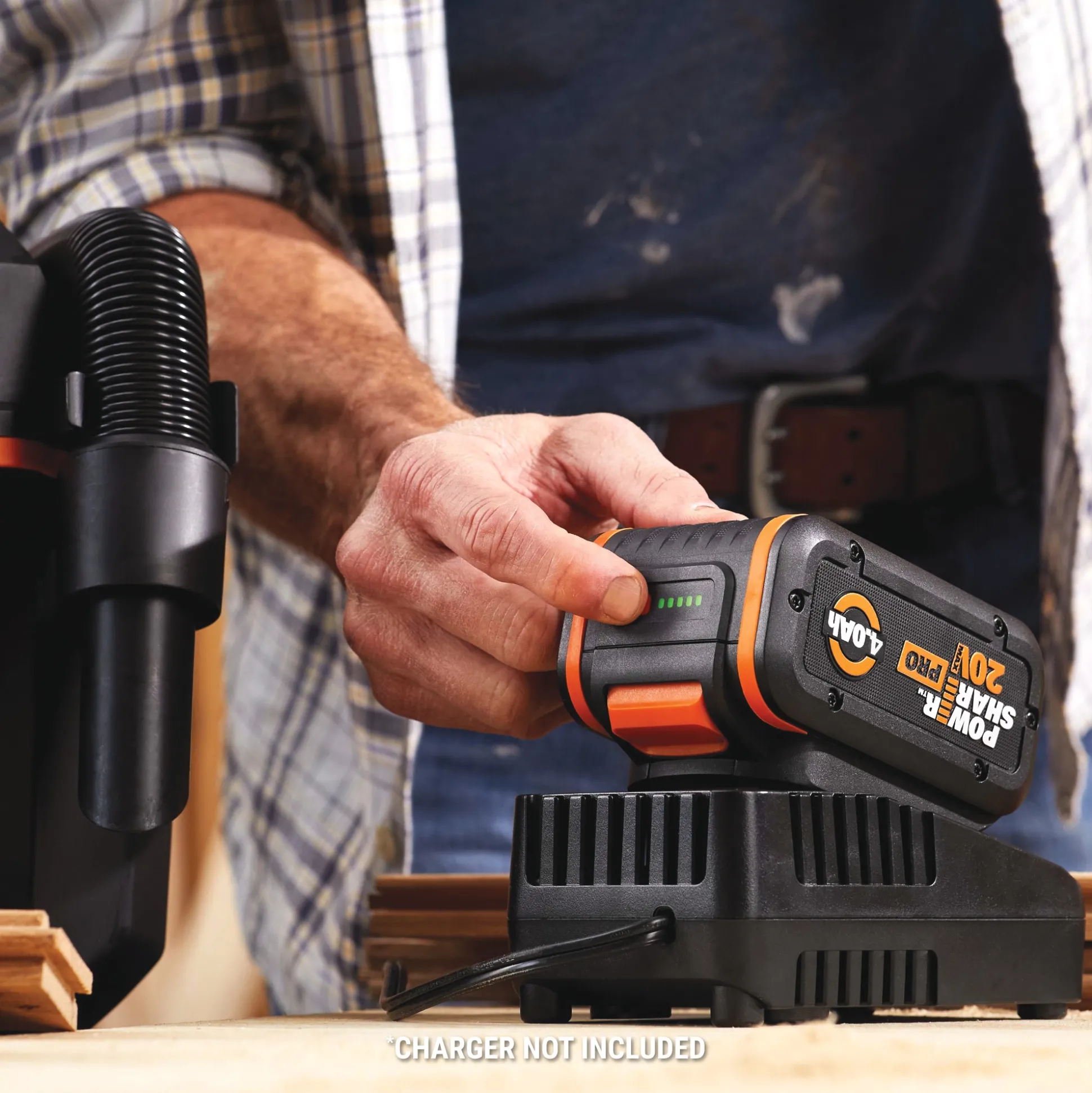 Worx 20V Power Share Pro 4.0 Ah Battery