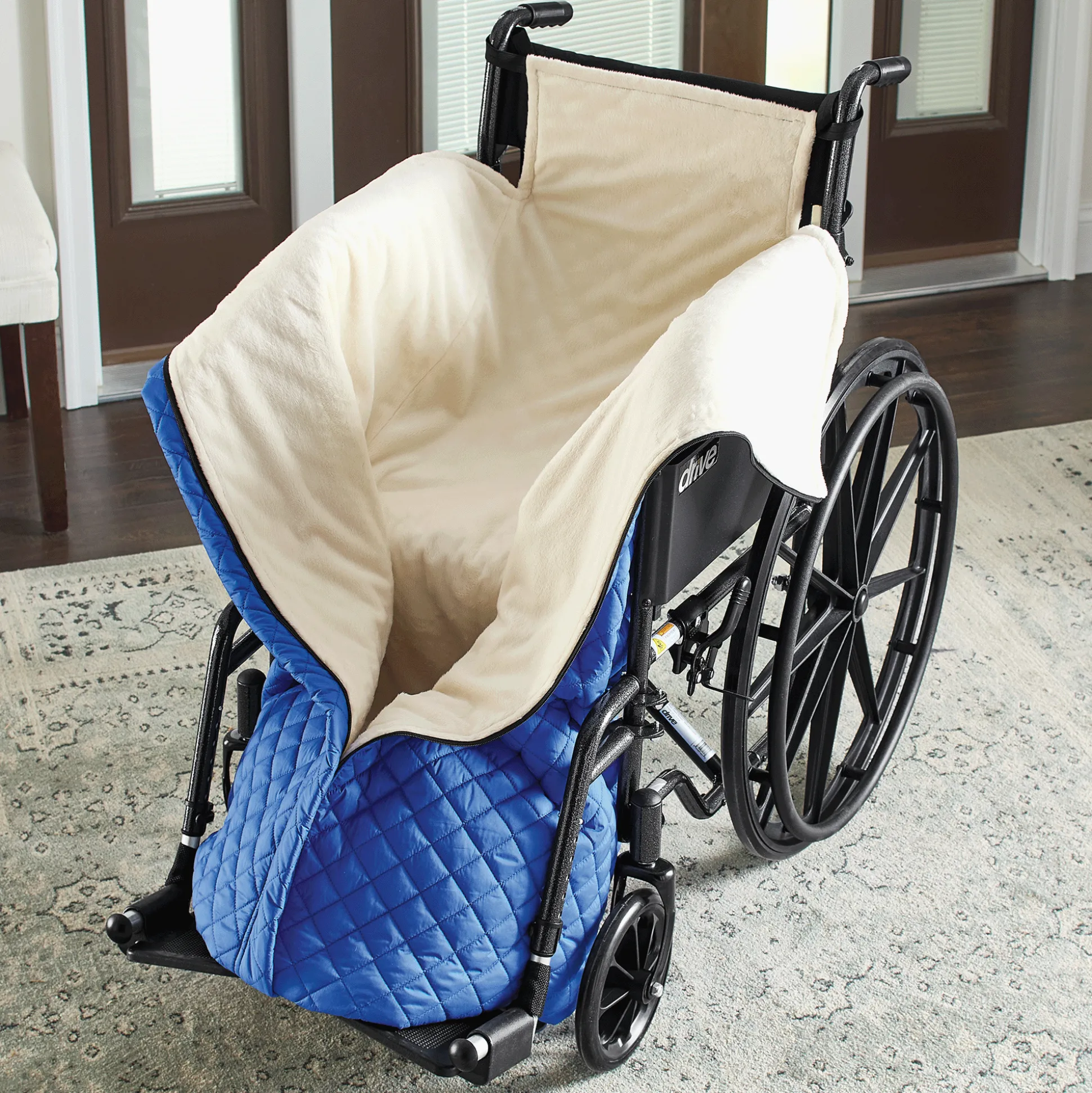 Zip Full Cover Wheelchair Blanket
